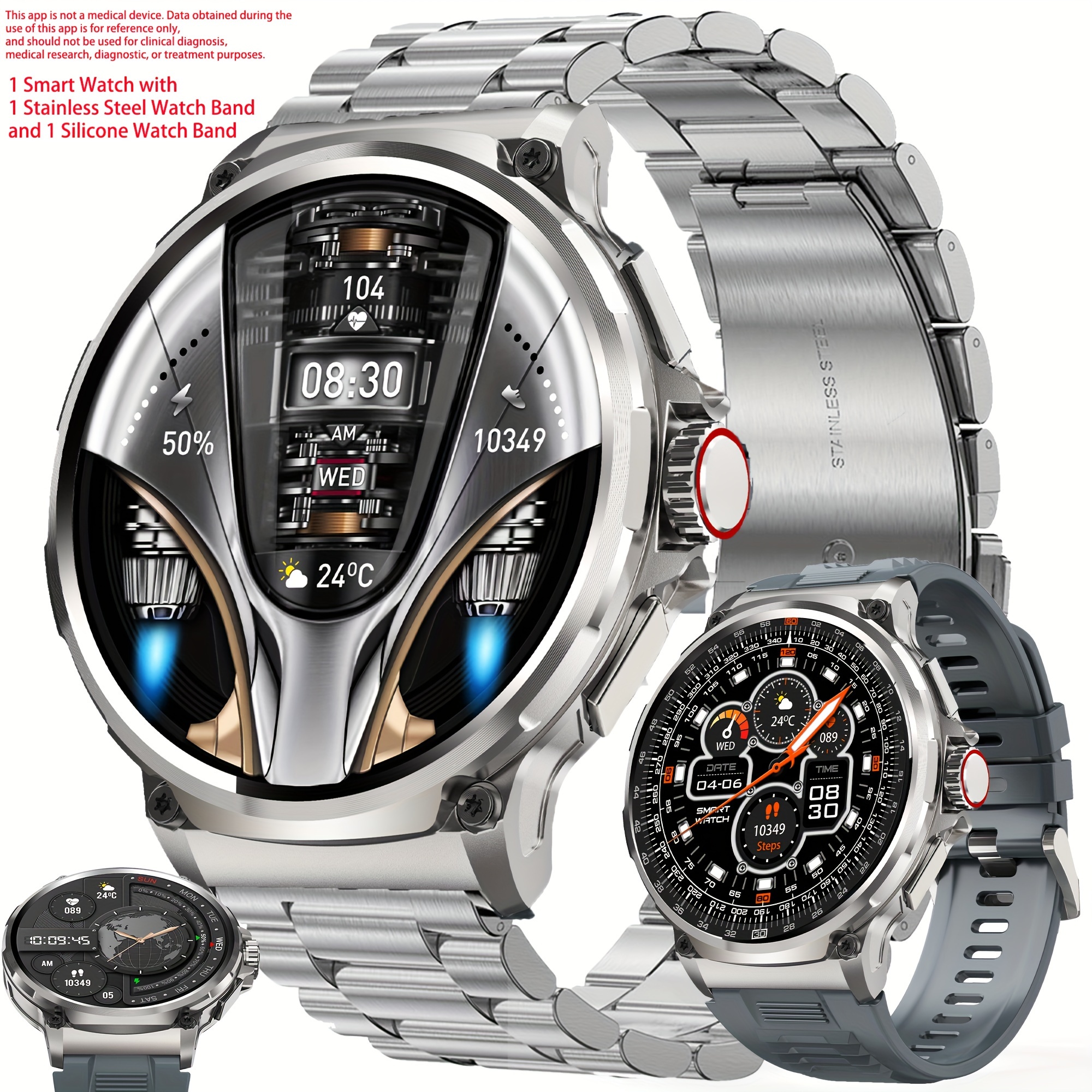 Smartwatch I Watches - Men'S Smart Watch (Answer/Dial Calls), Fitness