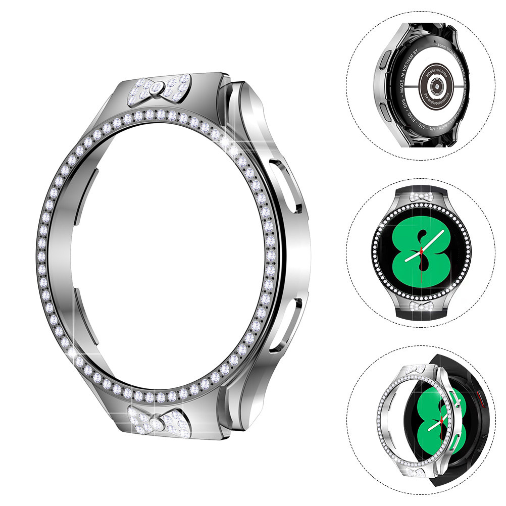 Smartwatch I Watches - Shiny Glitter Crystal Decor Watch Case