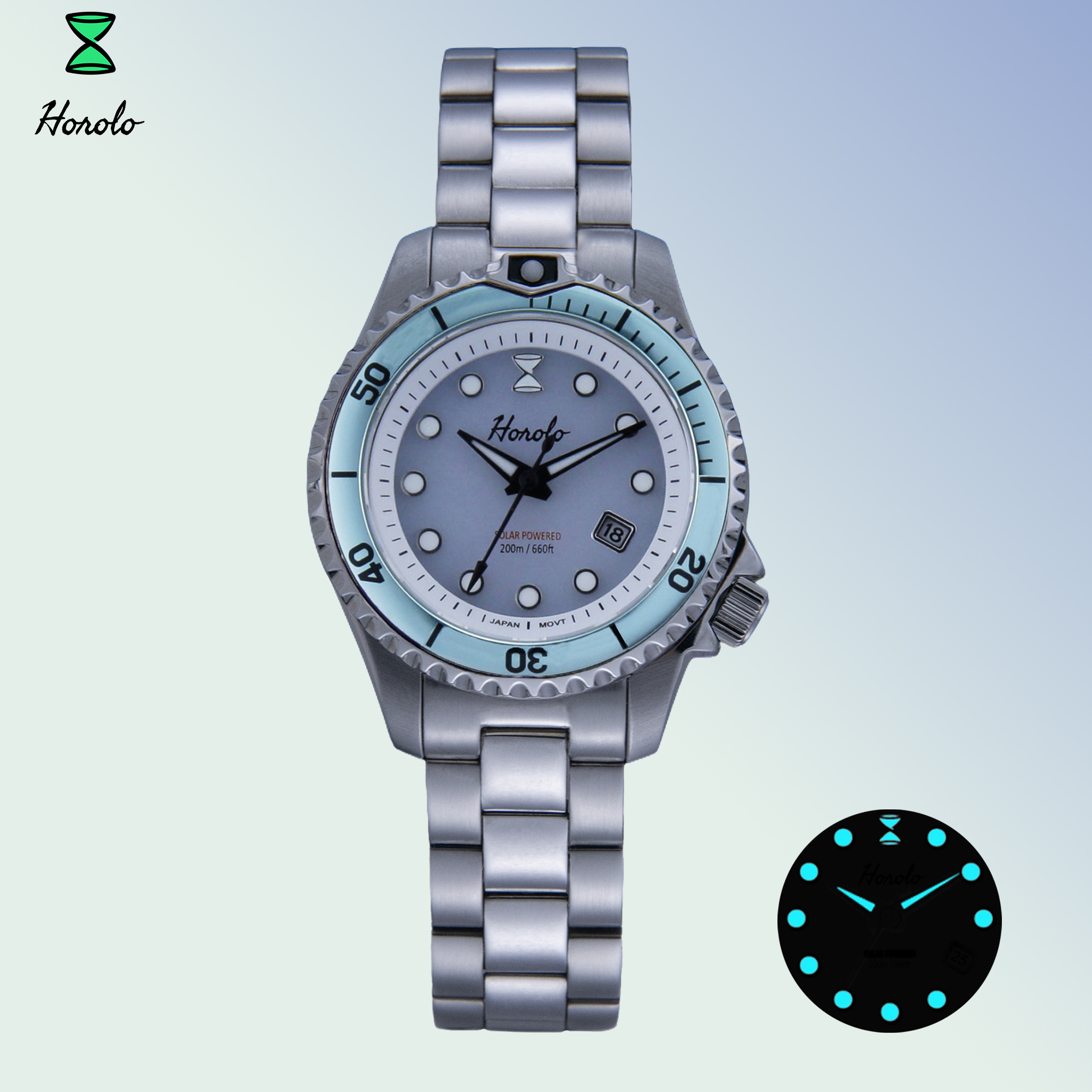 Solar Powered Watch - Horolo Women' Watches Japan Solar Movement