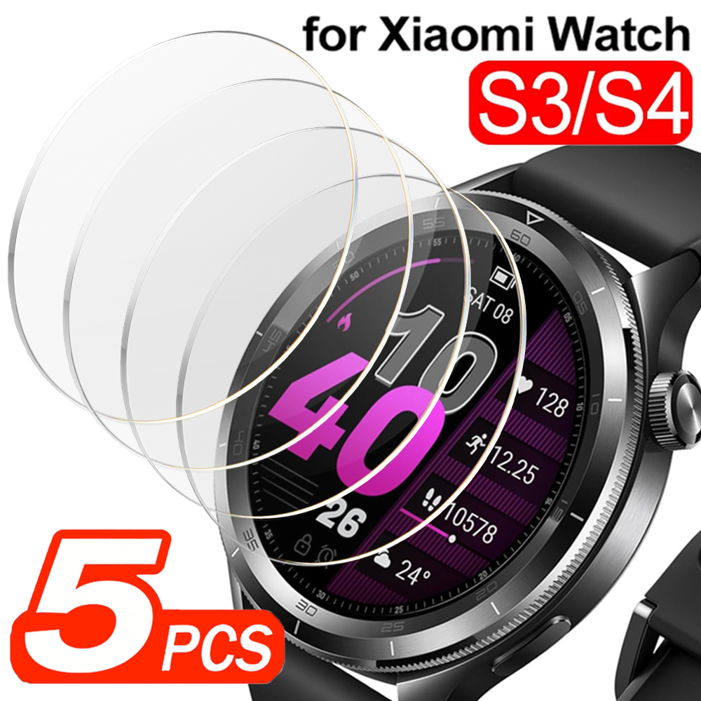 Watch Esim - 5-1pcs Tempered Glass for Xiaomi Watch