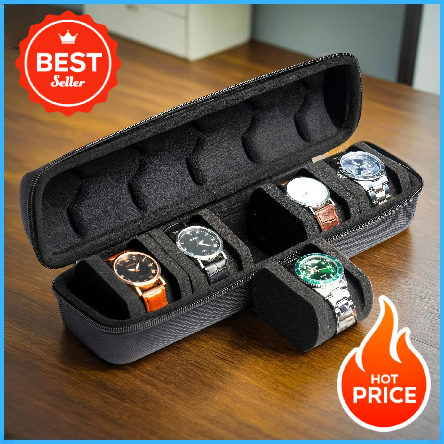 Tag Watches Smartwatch - 1pc 5-Slot Watch Case | Hard