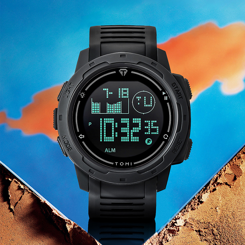 TOMI Sports Watch Digital Watc - Tide Watch Surf recension och pris