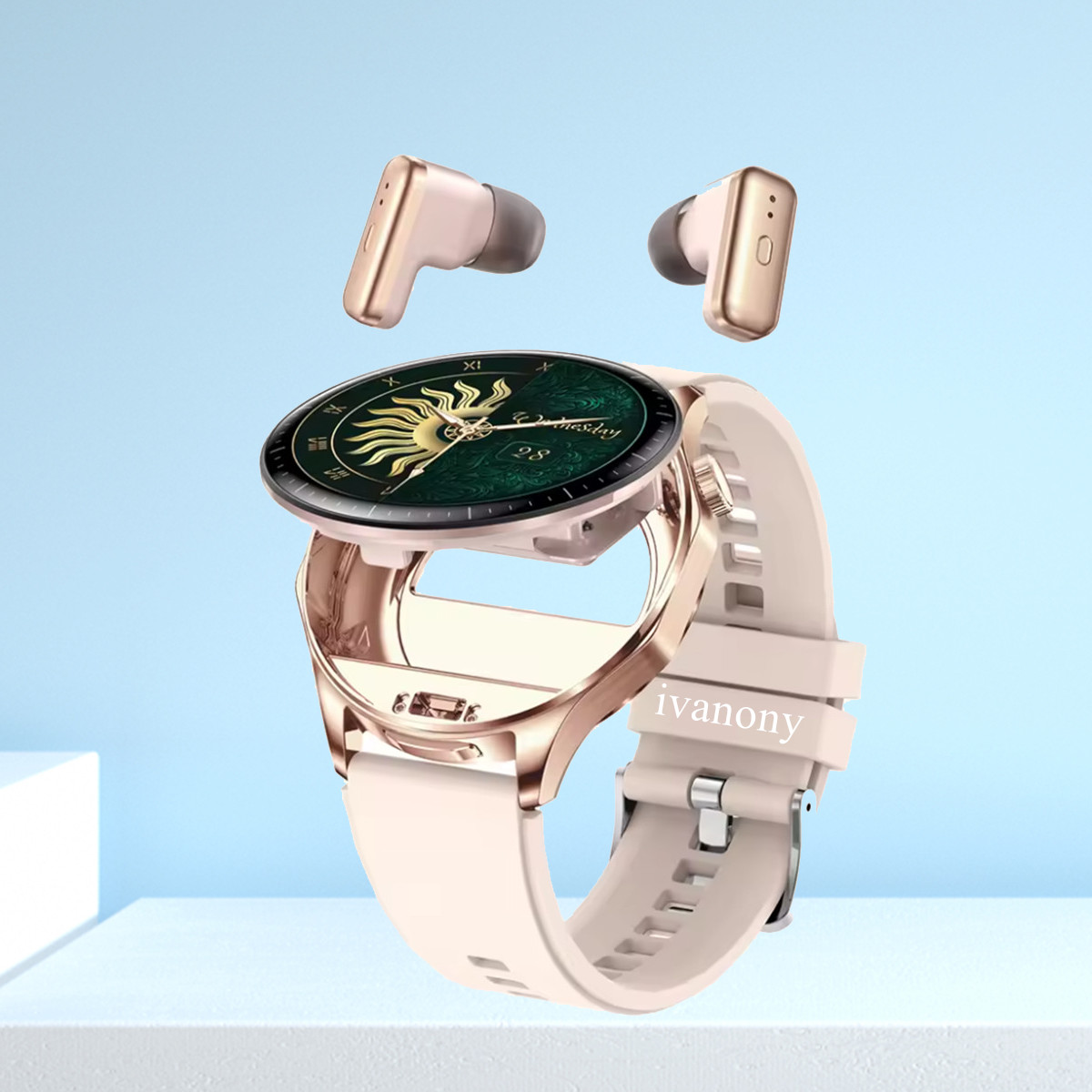 Smart Watch 2 in 1 with Earpho - Smartwatch Noise Watches recension och pris