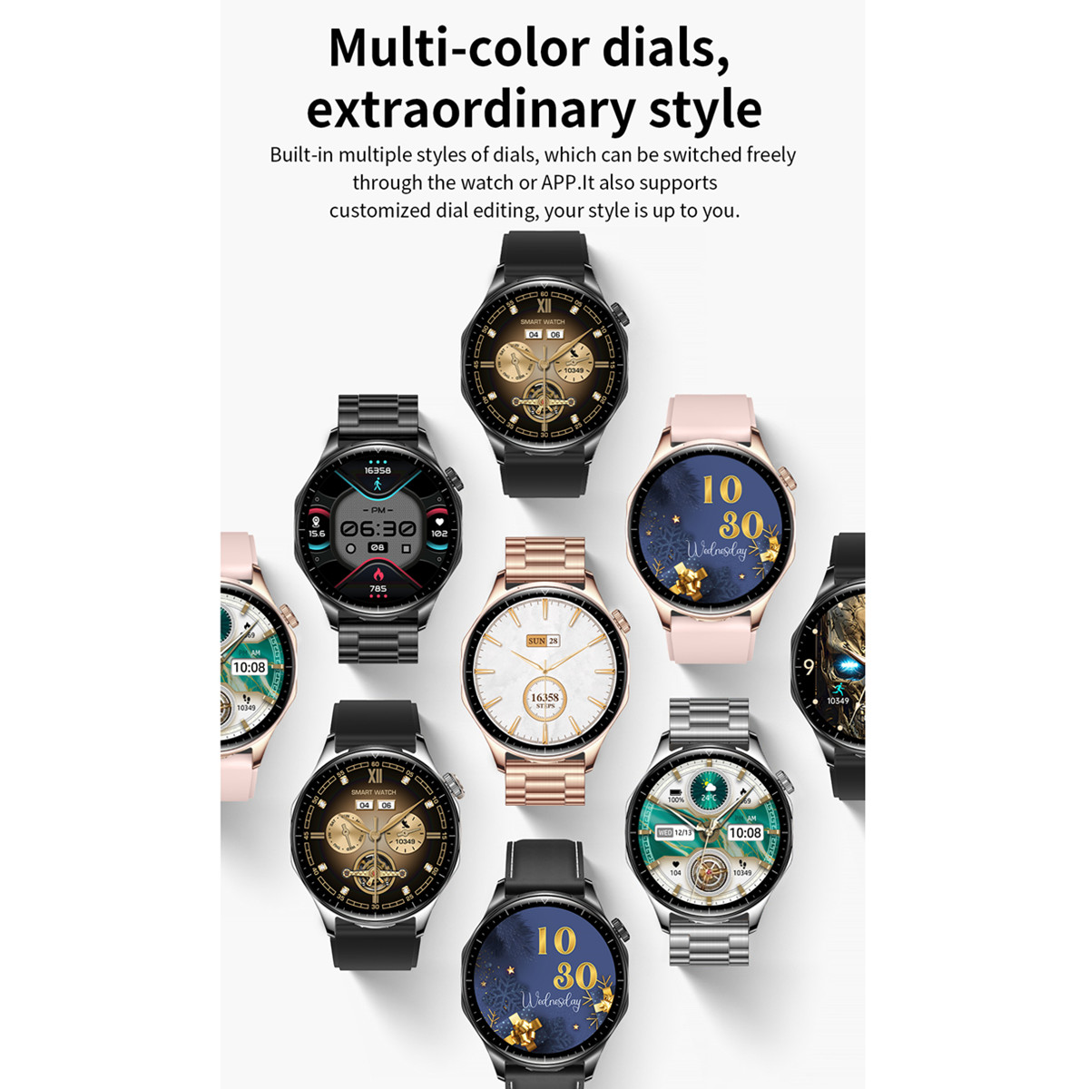 Smart Watch 2 in 1 with Earpho - Smartwatch Noise Watches recension och pris