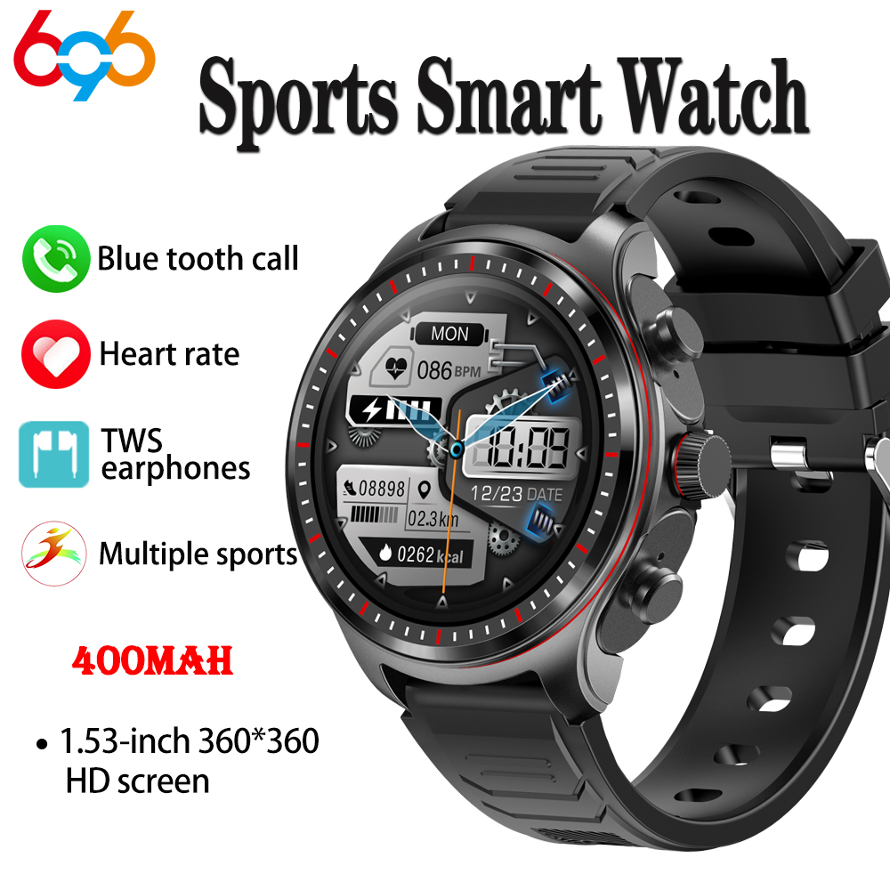 696 TWS Headset 2 In 1 Smart W - Smartwatch Noise Watches recension och pris