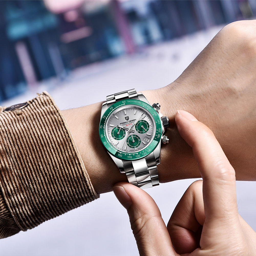 PAGANI DESIGN Men Watch Top Br - Chronograph Sport Watch recension och pris