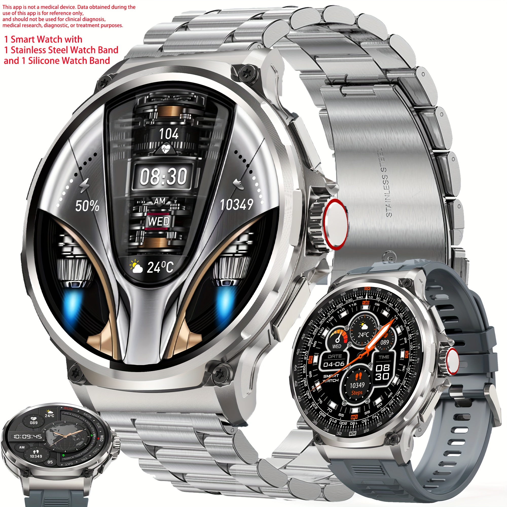 Men'S Smart Watch (Answer/Dial - Smartwatch I Watches recension och pris