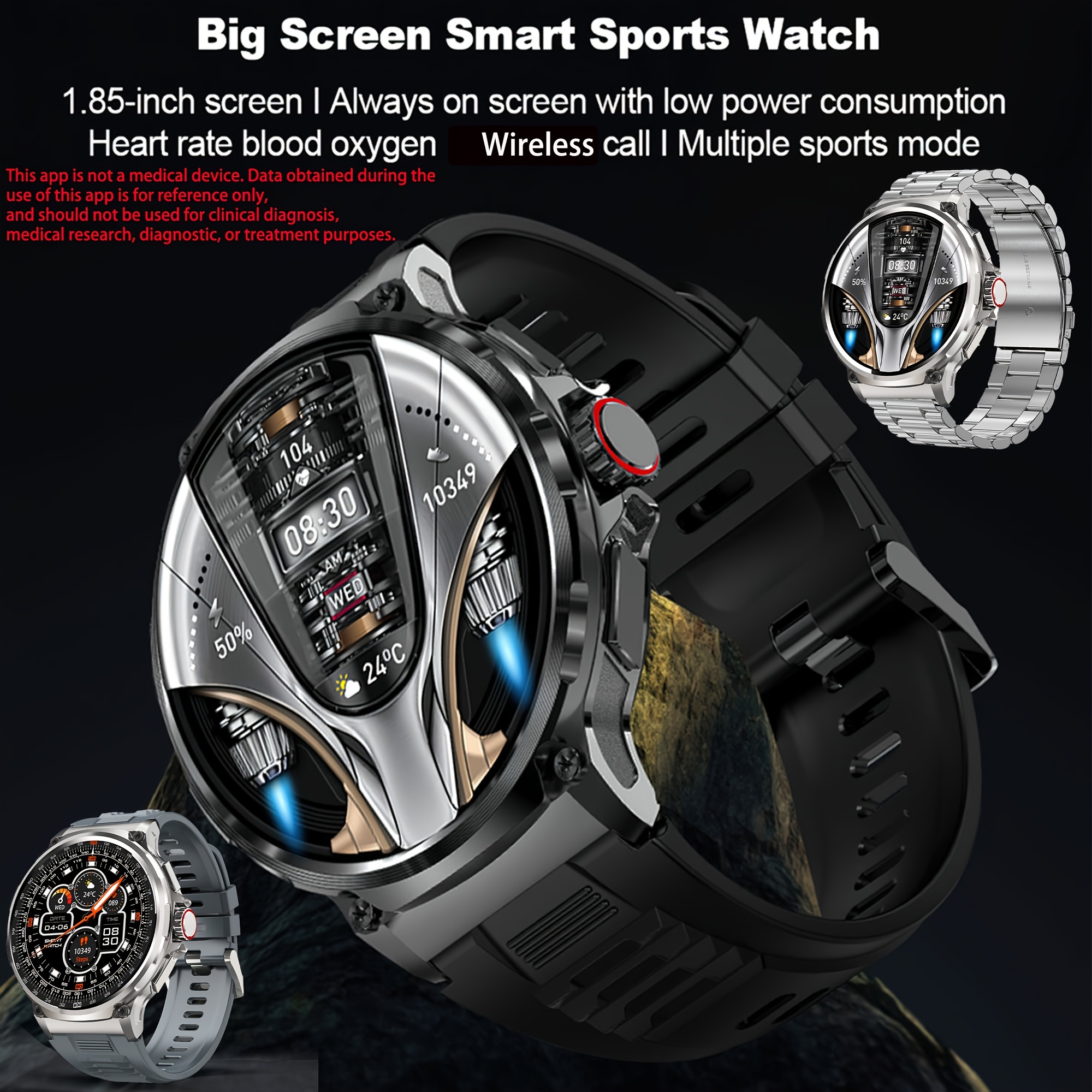 Men'S Smart Watch (Answer/Dial - Smartwatch I Watches recension och pris