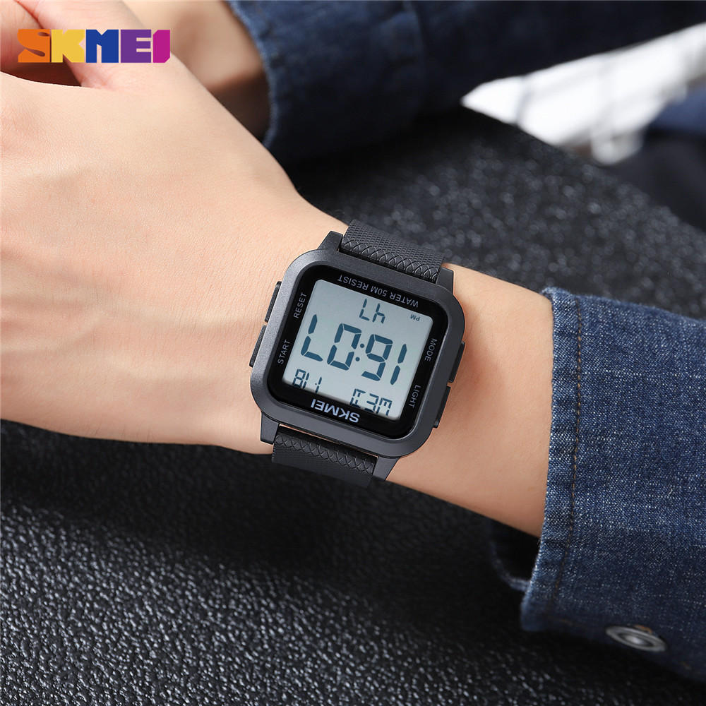 SKMEI Outdoor Sport Watch Men  - Tide Watch Surf recension och pris