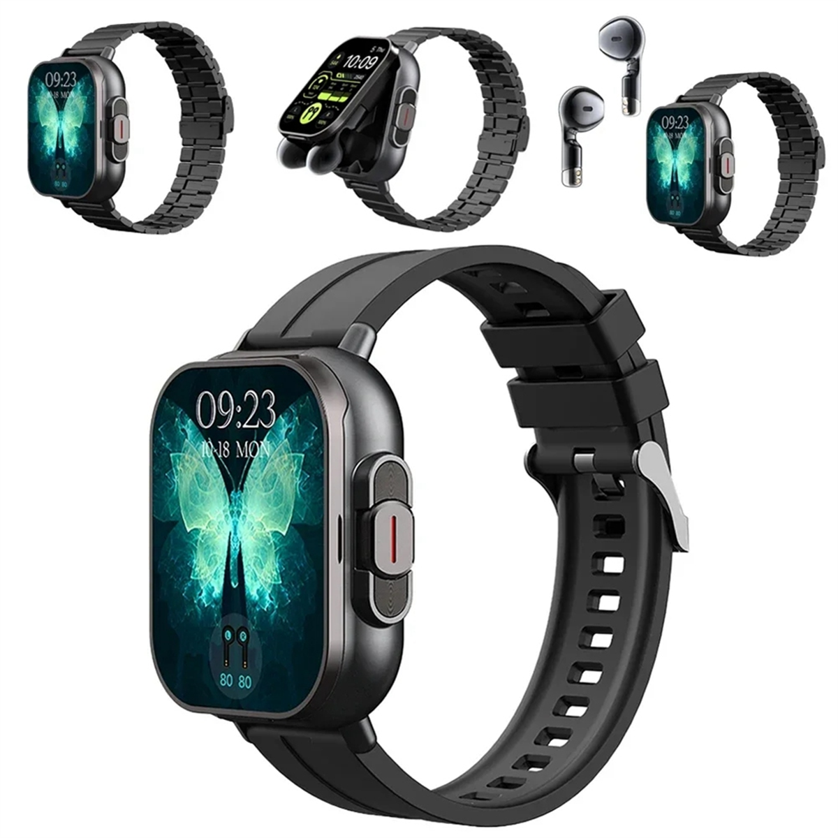 B02B-2 in 1 Wireless Bluetooth - Smartwatch Noise Watches recension och pris