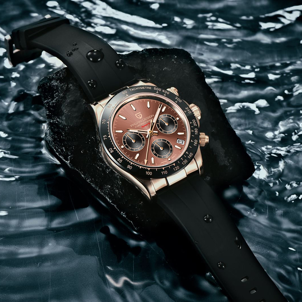 PAGANI DESIGN Men Quartz Chron - Chronograph Sport Watch recension och pris