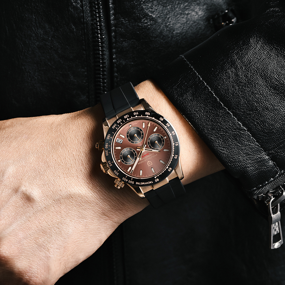 PAGANI DESIGN Men Quartz Chron - Chronograph Sport Watch recension och pris