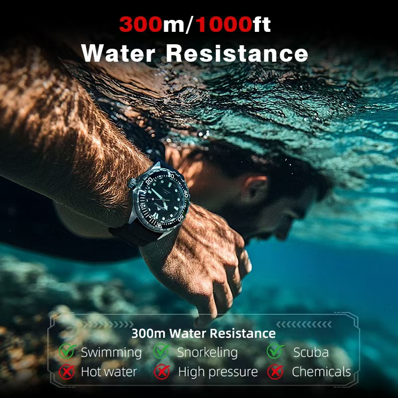 Stainless Steel Diving Watch S - Solar Powered Watch recension och pris