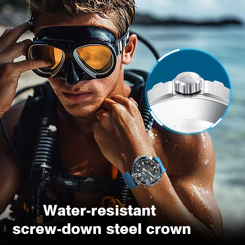 Stainless Steel Diving Watch S - Solar Powered Watch recension och pris