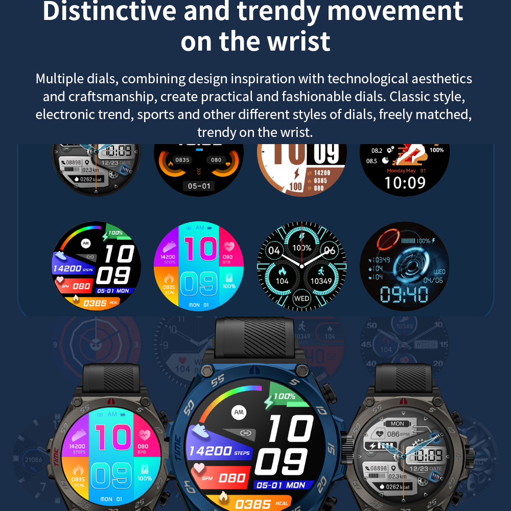 Clock 2 In 1 TWS Noise Reducti - Smartwatch Noise Watches recension och pris
