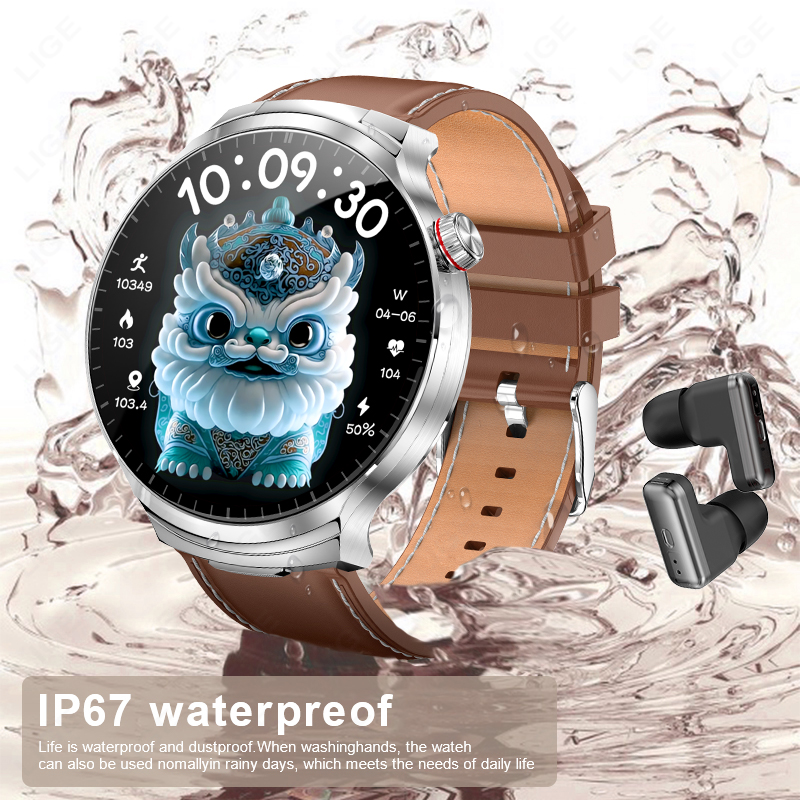 NEW Smart Watch Earphone Men T - Smartwatch Noise Watches recension och pris