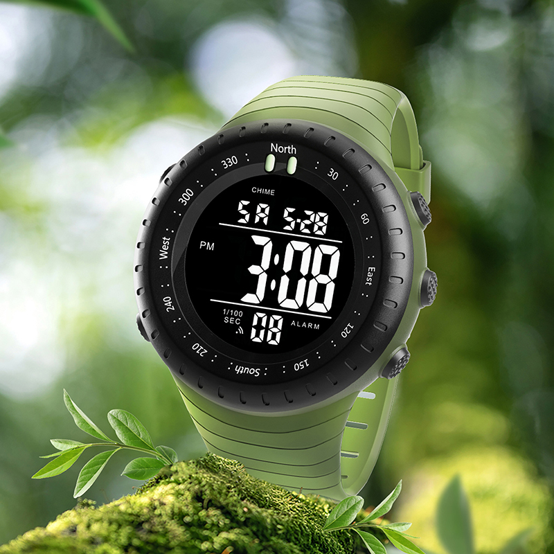 WECOOL W-613 Men’s Digital Spo - Tide Watch Surf recension och pris