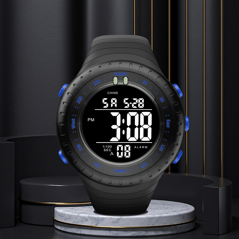WECOOL W-613 Men’s Digital Spo - Tide Watch Surf recension och pris