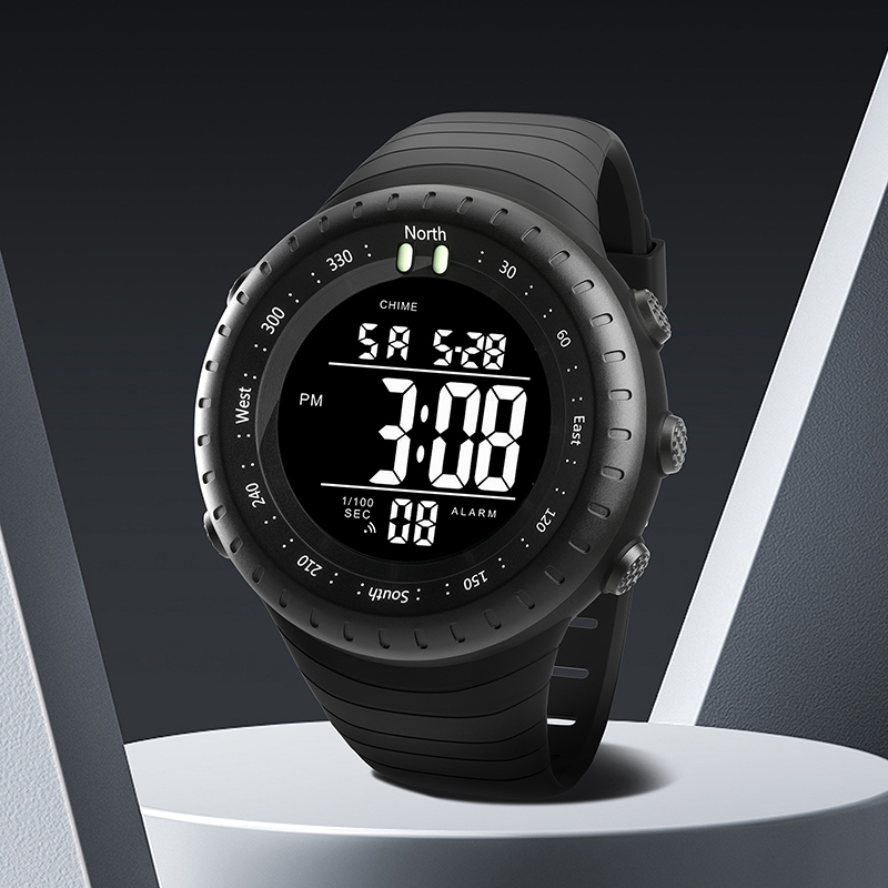 WECOOL W-613 Men’s Digital Spo - Tide Watch Surf recension och pris