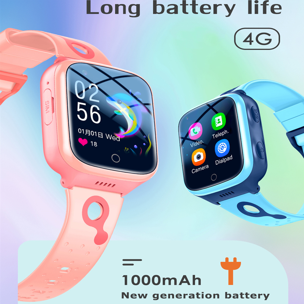 Hot 4G Kids Smartwatch 1000 Ma - Smartwatch Digital Watches For Boys recension och pris