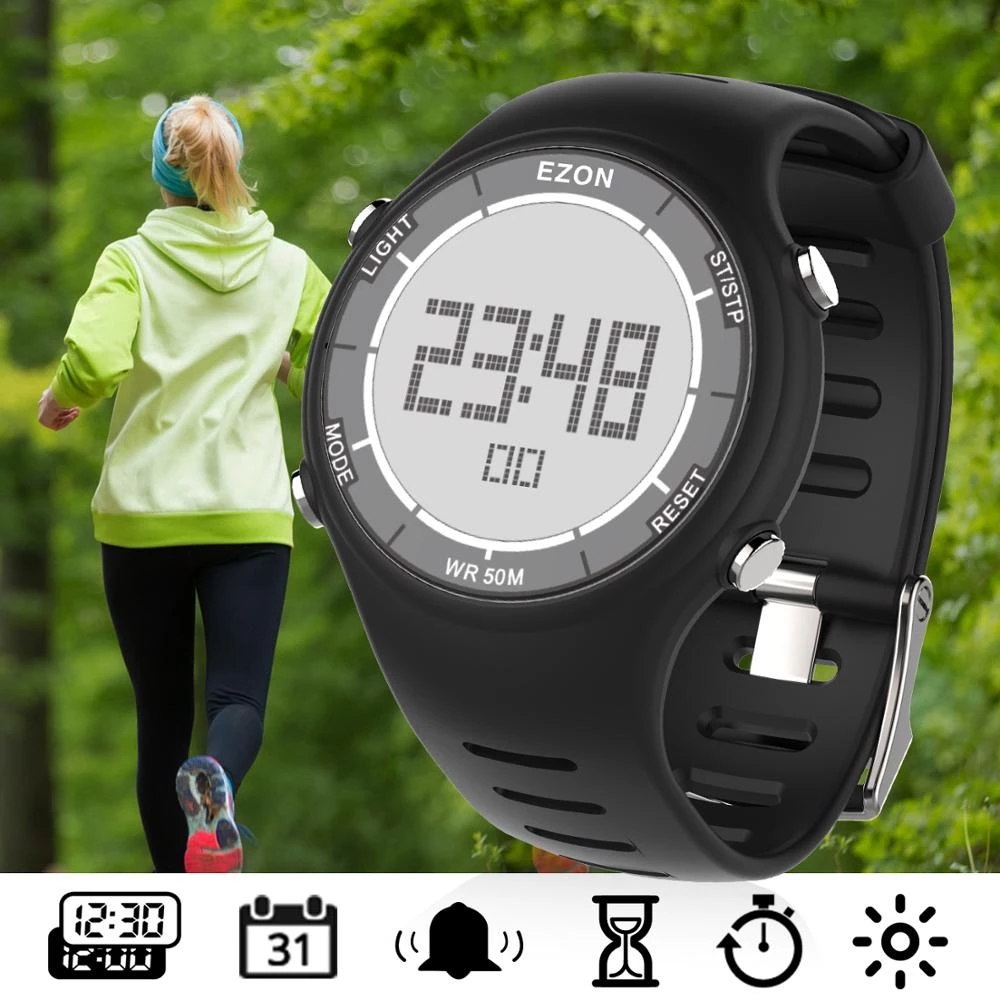 EZON New Fashion Woman Digital - Chronograph Sport Watch recension och pris