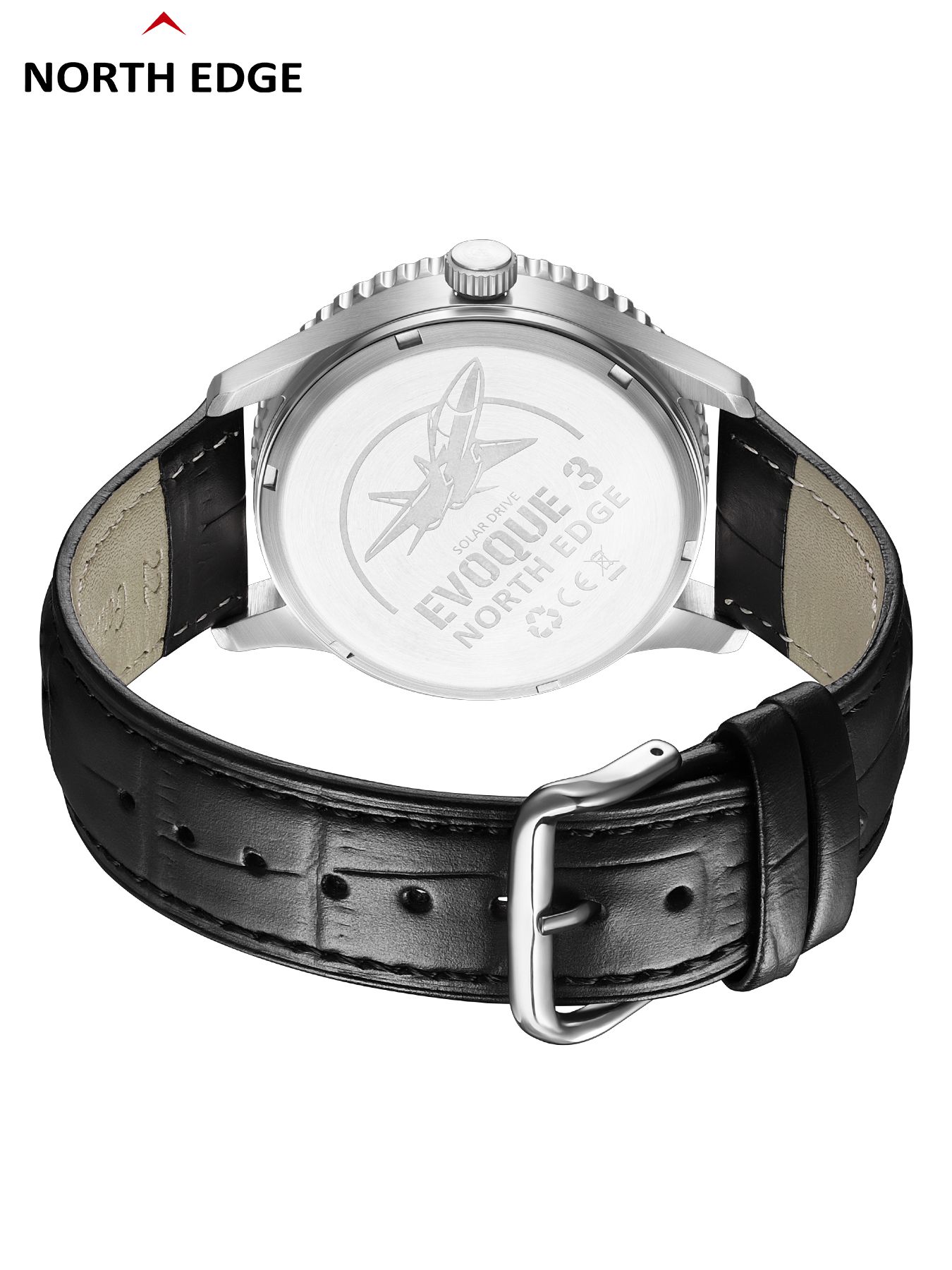 NORTH EDGE EVOQUE 3 Pilot Seri - Solar Powered Watch recension och pris