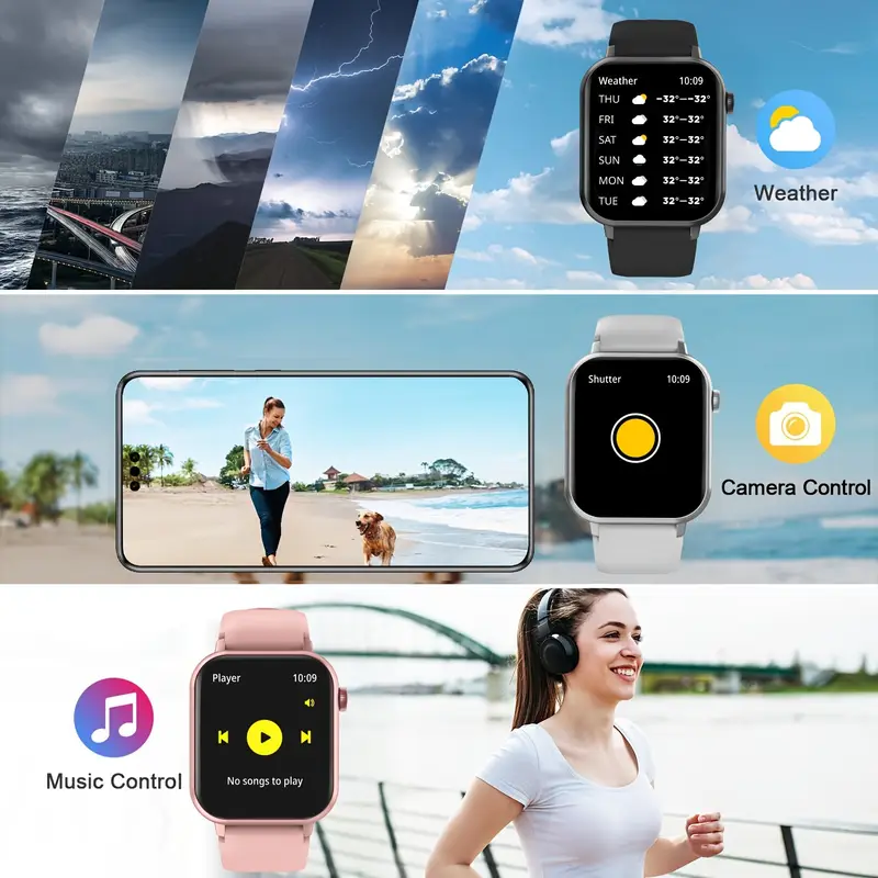 KESHUYOU 2025 New Smart Watch  - Smartwatch Stylish Watches For Women recension och pris