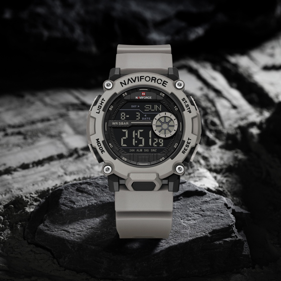 New NAVIFORCE Men's 5ATM Water - Tide Watch Surf recension och pris