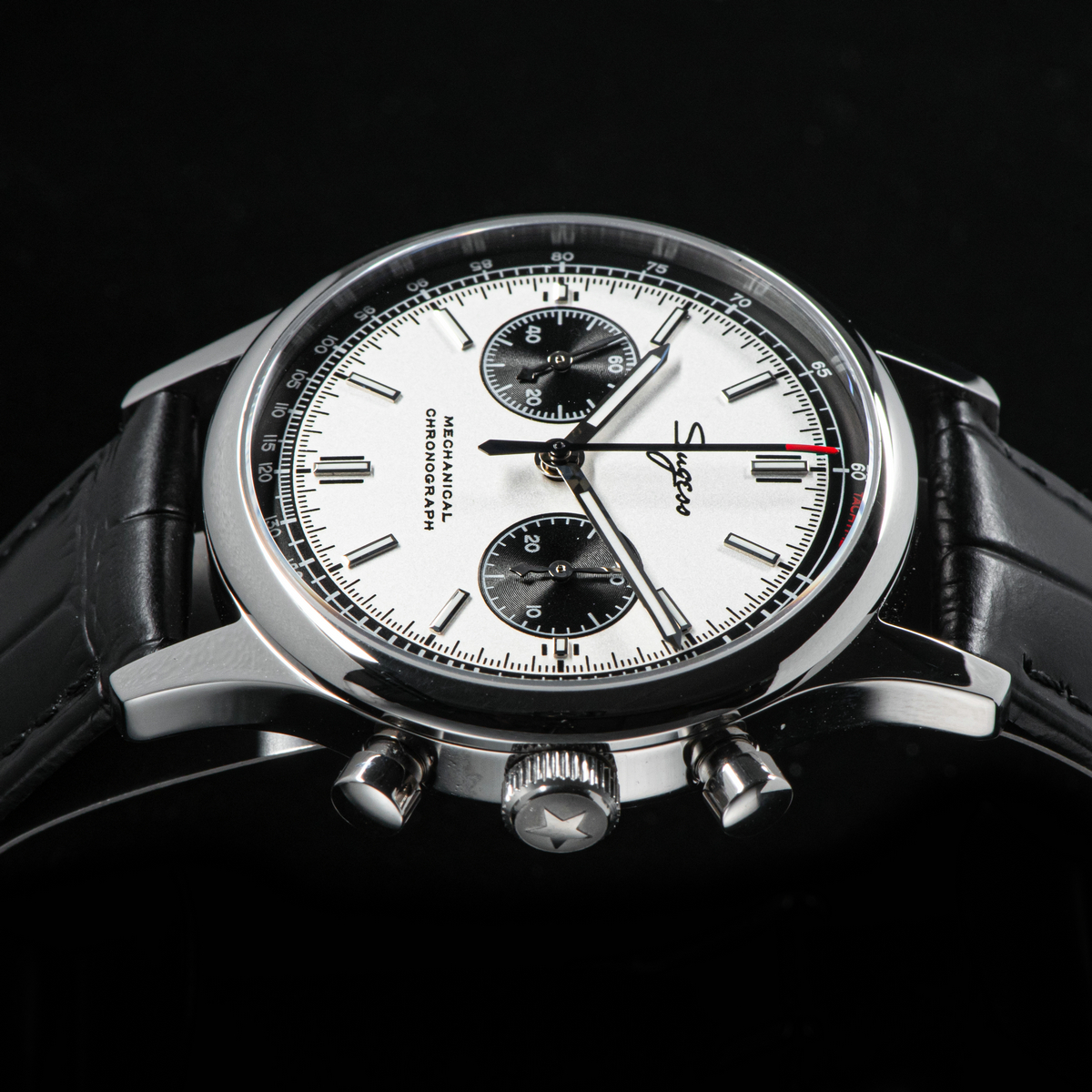 40mm Men Army Watch 1963 Pilot - Tide Watch Surf recension och pris