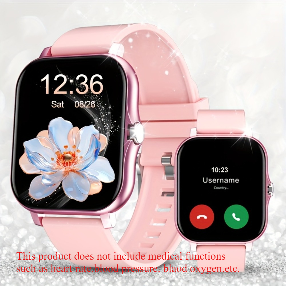 Supports Texts Calorie Counter - Smartwatch Stylish Watches For Women recension och pris