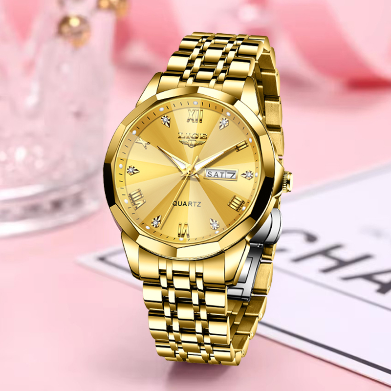 LIGE Brand Luxury Women Watch  - Chronograph Sport Watch recension och pris