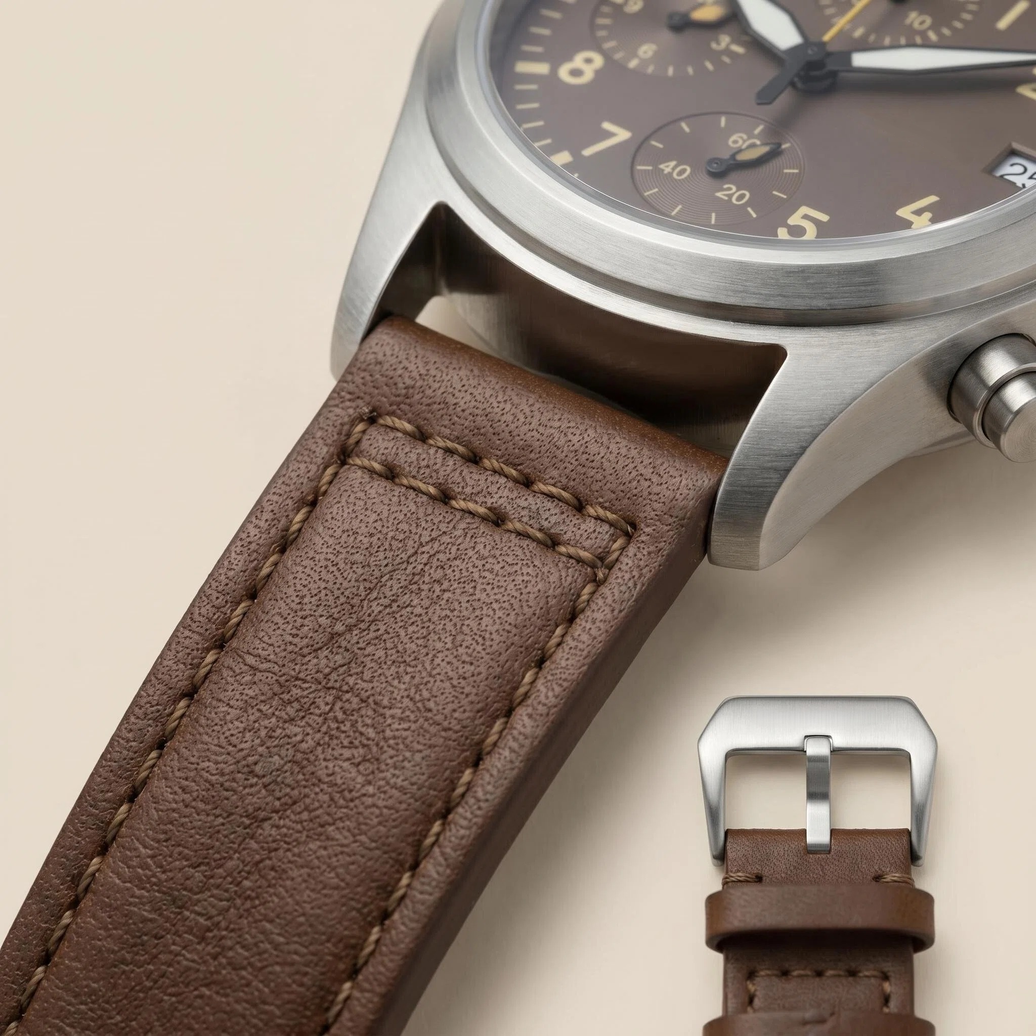 Men's 38mm Steel Dive Vintage  - Chronograph Sport Watch recension och pris