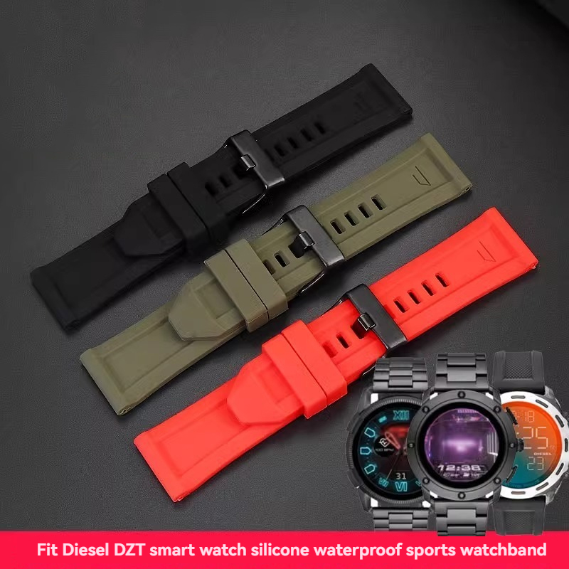 Silicone Rubber Bracelet Watch - Watch Esim recension och pris