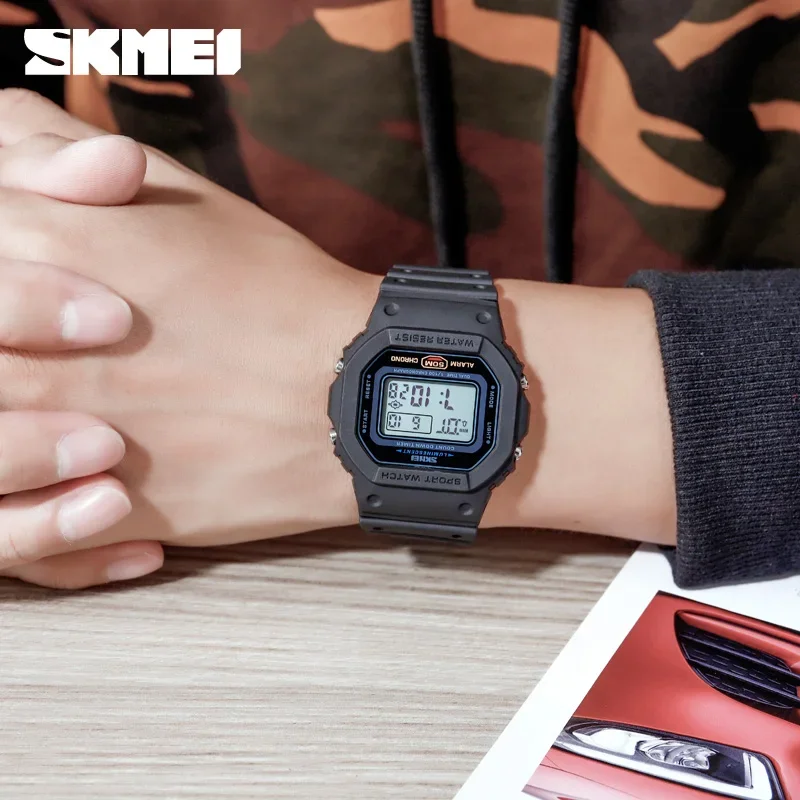 SKMEI 1628 Luxury Digital Men  - Tide Watch Surf recension och pris