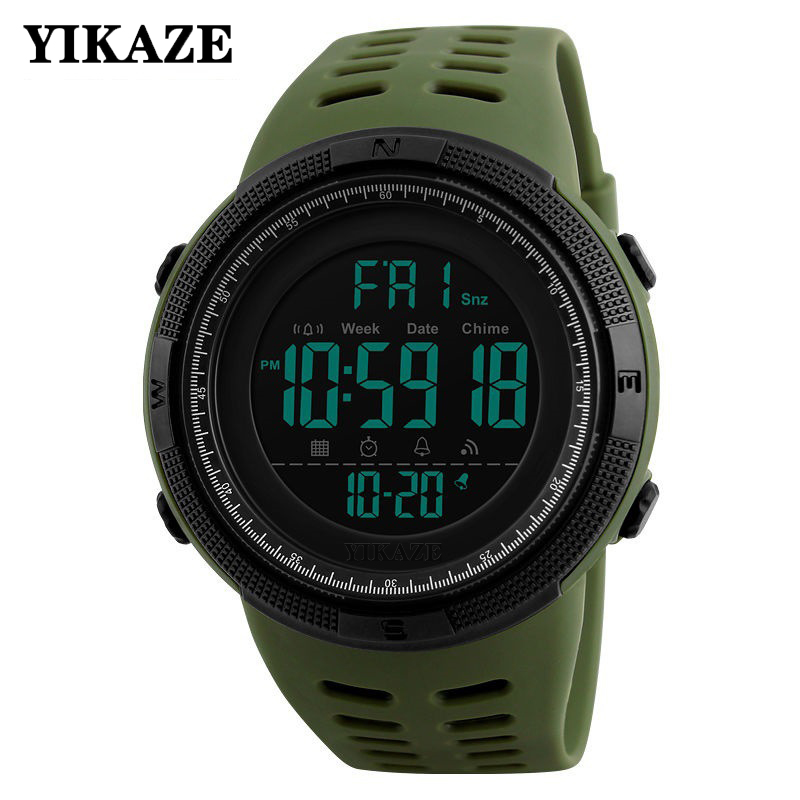 YIKAZE X01 Men's Digital Watch - Tide Watch Surf recension och pris