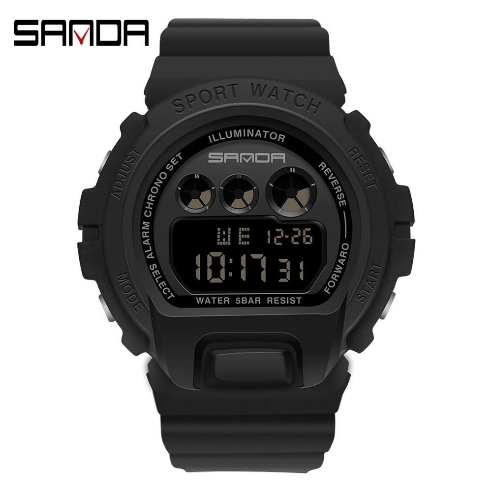 2022 New Fashion Sanda Simple  - Chronograph Sport Watch recension och pris