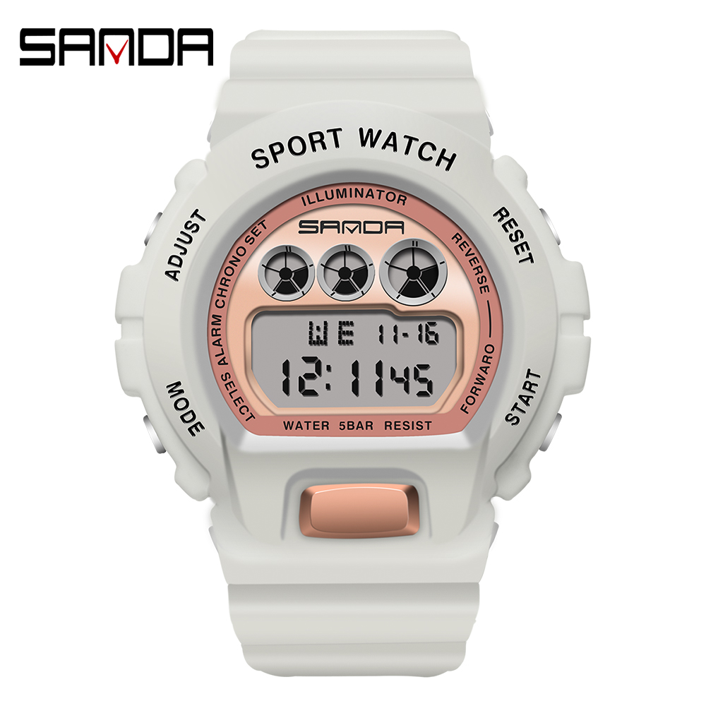 2022 New Fashion Sanda Simple  - Chronograph Sport Watch recension och pris
