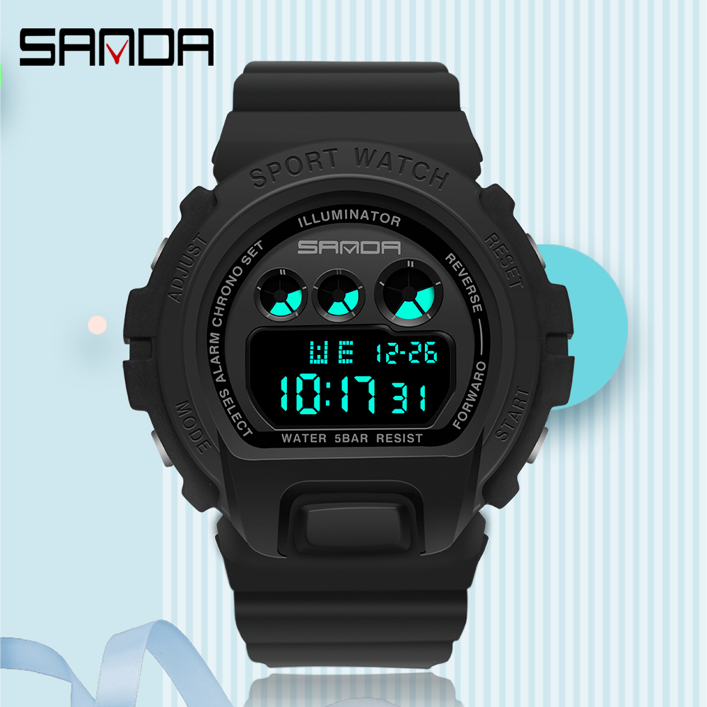 2022 New Fashion Sanda Simple  - Chronograph Sport Watch recension och pris
