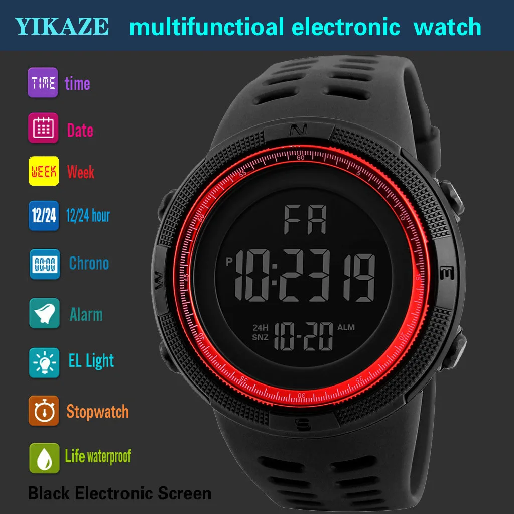 Men's Digital Sports Watch Mul - Tide Watch Surf recension och pris
