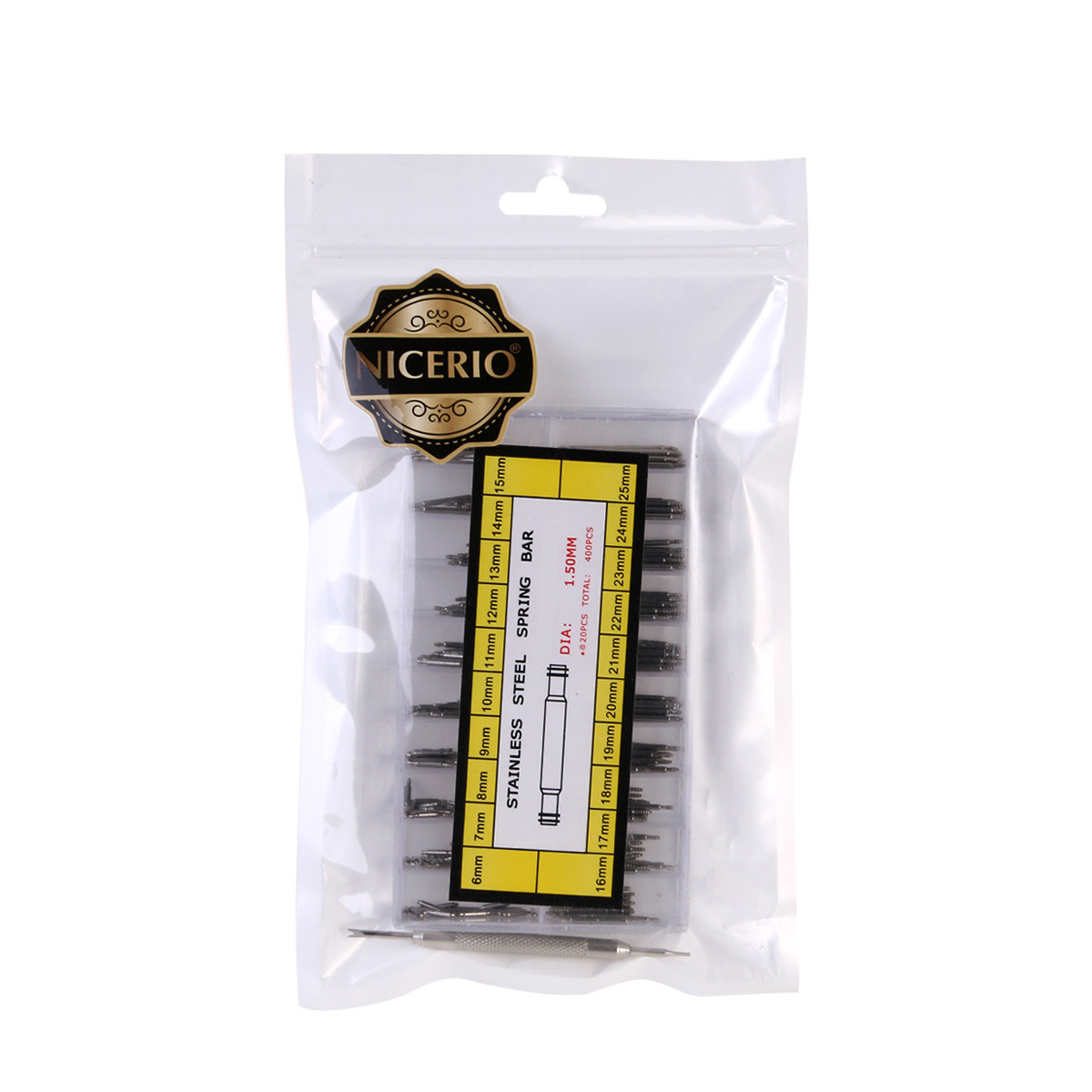 360pcs Stainless Steel Spring  - Watch Tool Repair Kit recension och pris