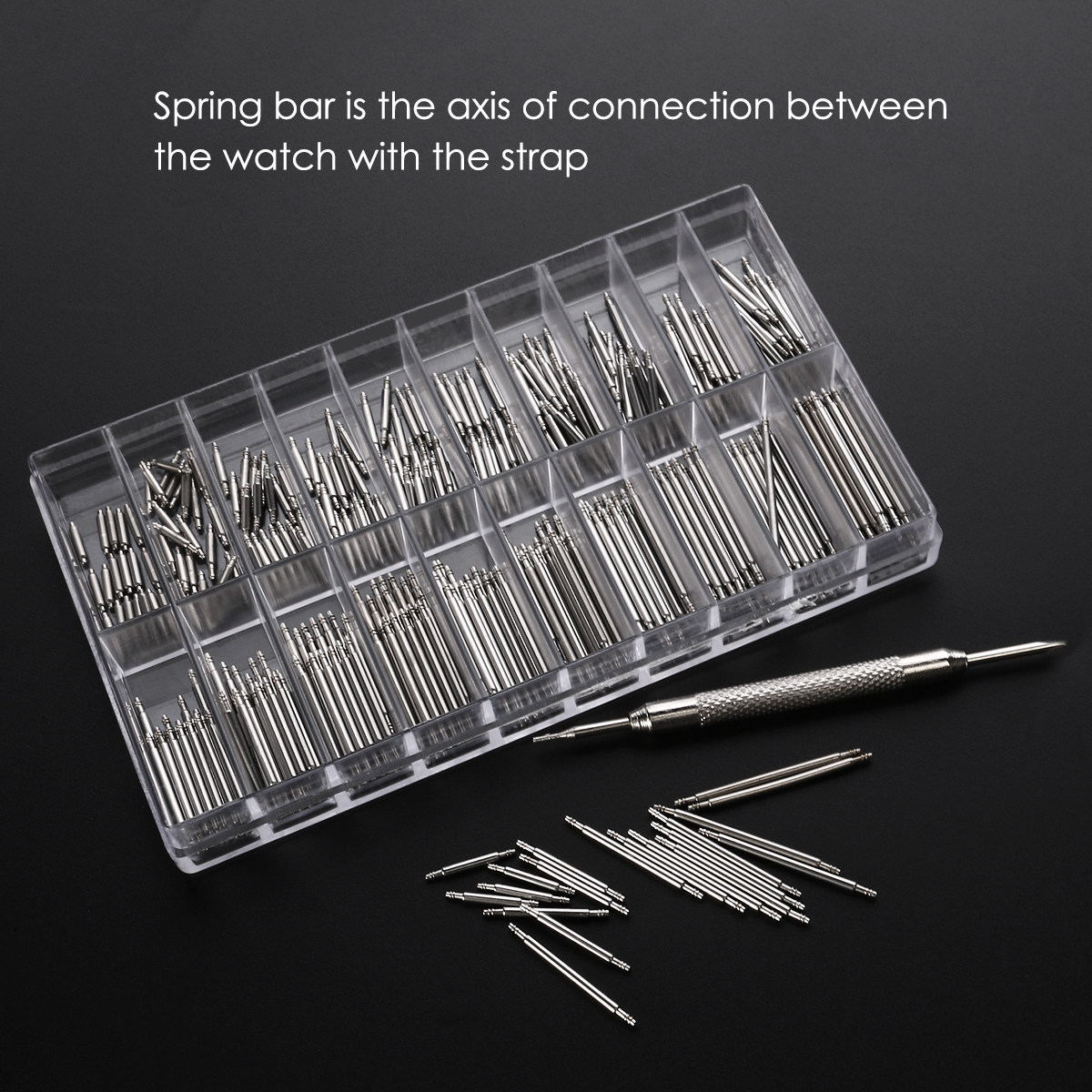 360pcs Stainless Steel Spring  - Watch Tool Repair Kit recension och pris