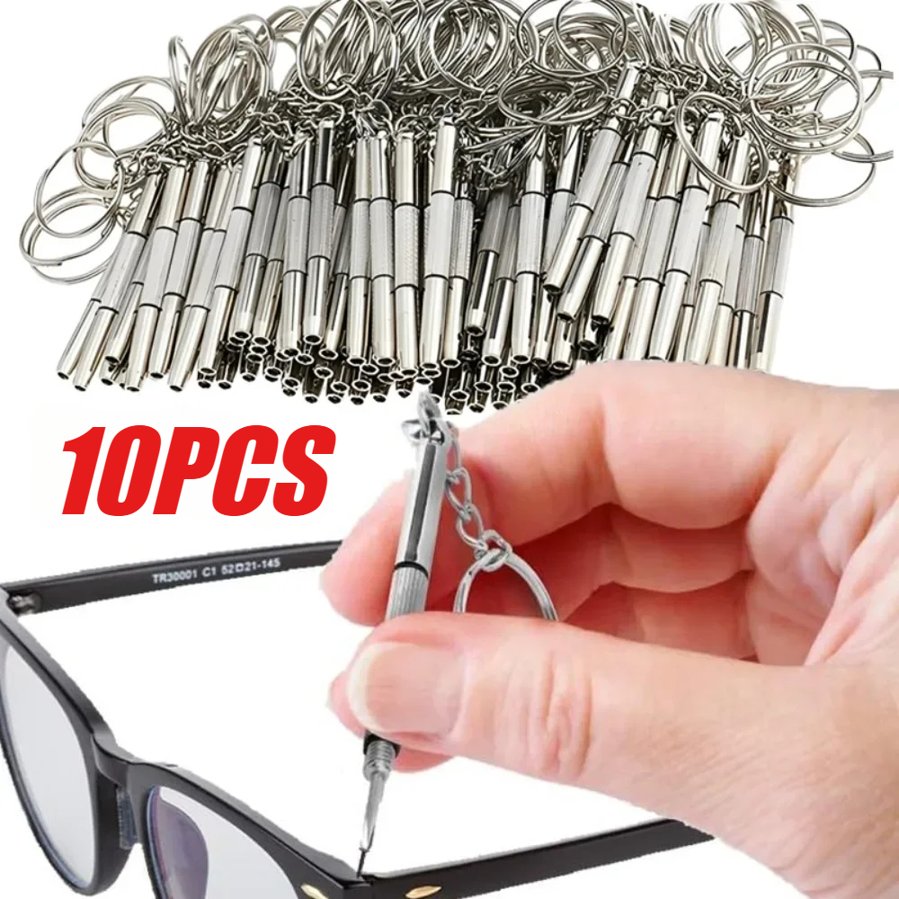 10PCS Glasses Screwdriver Eyeg - Watch Tool Repair Kit recension och pris
