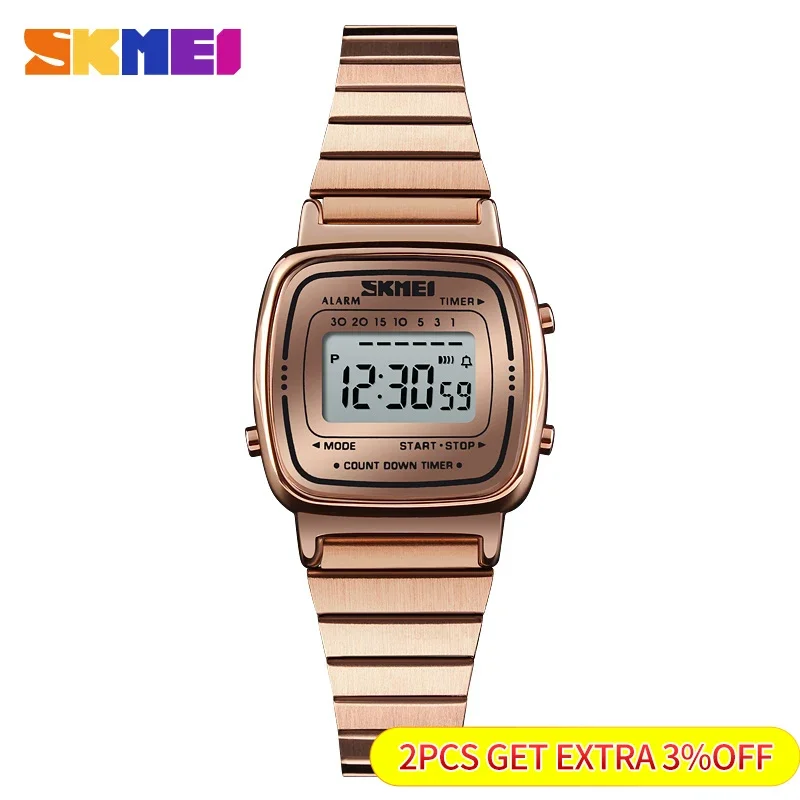 SKMEI1901 Women Top brands Lux - Chronograph Sport Watch recension och pris