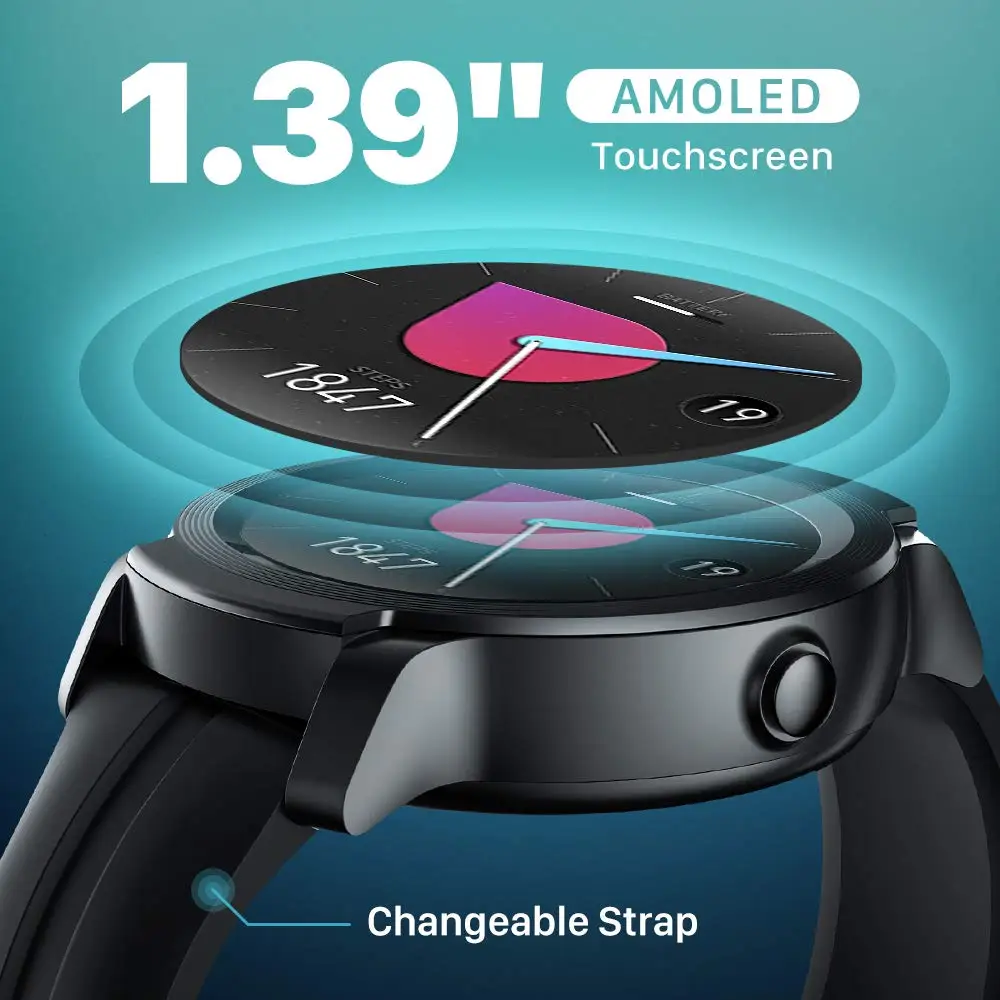 TicSmartwatch E2 For Men Wear  - Watch Esim recension och pris