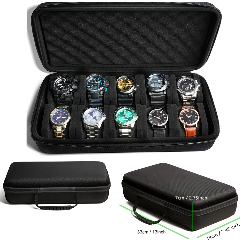 10 Slots Watch Box Organizer P - Tag Watches Smartwatch recension och pris