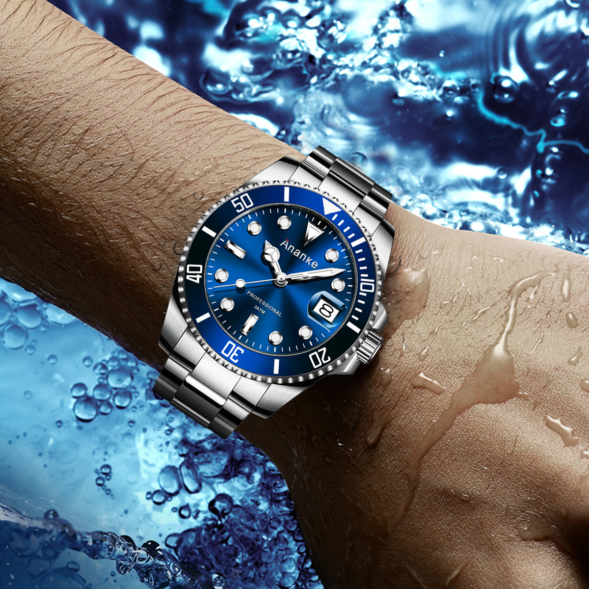 Ananke Mens Luxury Watches Jap - Tide Watch Surf recension och pris