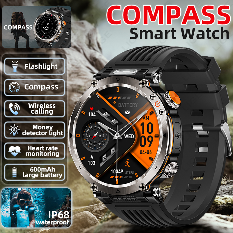 New Military Outdoor Smartwatc - Smartwatch I Watches recension och pris