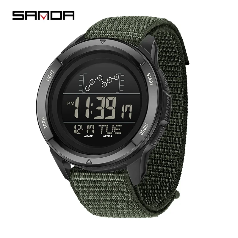 SANDA Military Sport Man Watch - Tide Watch Surf recension och pris
