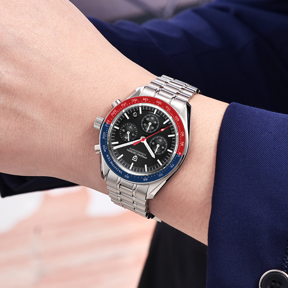 PAGANI DESIGN Watches 2024 Spo - Chronograph Sport Watch recension och pris