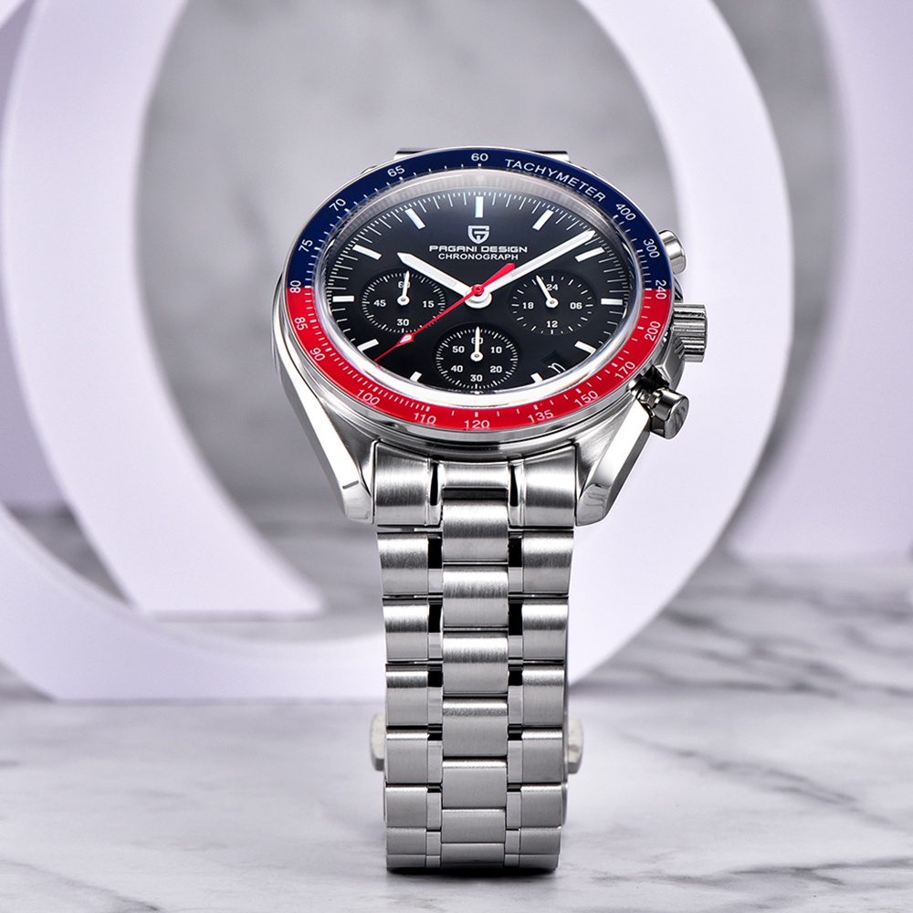 PAGANI DESIGN Watches 2024 Spo - Chronograph Sport Watch recension och pris
